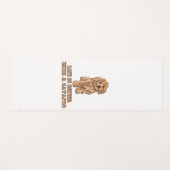 Das Leben ist besser mit einem Cavapoo - Funny Hun Yogamatte (Vorderseite (Horizontal))