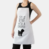 Das Leben ist besser mit einem Cavapoo Schürze (InSitu)