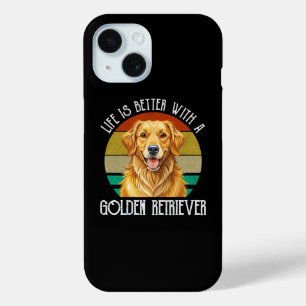 Das Leben ist besser mit einem Golden Retriever Case-Mate iPhone Hülle