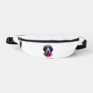 Das Leben ist besser mit einem Hund Bauchtasche