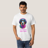 Das Leben ist besser mit einem Hund - Funny Dog T-Shirt (Vorne ganz)