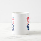 Das Leben ist besser mit einem Hund Kaffeetasse (Mittel)