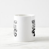 Das Leben ist besser mit einem Hund Kaffeetasse (Mittel)