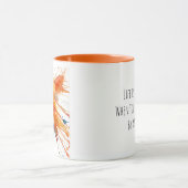 Das Leben ist besser mit einem Hund Tasse (Zentrum)
