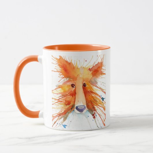 Das Leben ist besser mit einem Hund Tasse (Links)