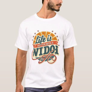 Das Leben ist besser mit einem Hund: Vintag T-Shirt