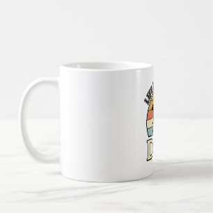 Das Leben ist besser mit einem Hund Vintage-Shirt- Kaffeetasse