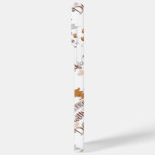 Das Leben ist besser mit einem Hundeschokolade wit Case-Mate iPhone Hülle (Rückseite / Links)