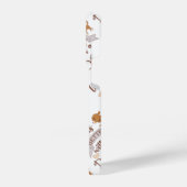 Das Leben ist besser mit einem Hundeschokolade wit iPhone Hülle (Linke Seite)