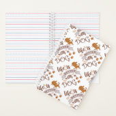 Das Leben ist besser mit einem Hundeschokolade wit Notizblock (Innen)