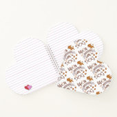 Das Leben ist besser mit einem Hundeschokolade wit Notizblock (Innenseite)