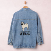 Das Leben ist besser mit einem Mops Jeansjacke (Hangar)