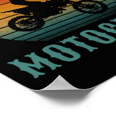 DAS LEBEN IST BESSER MIT EINEM MOTOKROSS POSTER (Ecke)