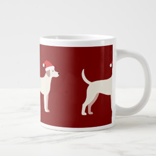 Das Leben ist besser mit einem wedelnden Schwanz – Jumbo-Tasse