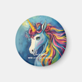 Das Leben ist besser mit einem Zauber. Magnet