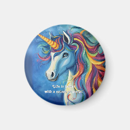 Das Leben ist besser mit einem Zauber. Magnet