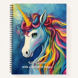 Das Leben ist besser mit einem Zauber. Notizblock