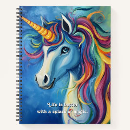 Das Leben ist besser mit einem Zauber. Notizblock