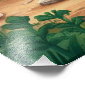 Das Leben ist besser mit einer Dackel Fotodruck (Ecke)