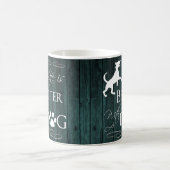 Das Leben ist besser mit einer Hunde-Kaffee-Tasse  Kaffeetasse (Mittel)