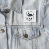 Das Leben ist besser mit einer Katze Button (Beispiel)