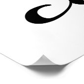 Das Leben ist besser mit einer Katze, einer modern Poster (Ecke)