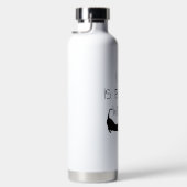 Das Leben ist besser mit einer Katze - Katzenliebh Trinkflasche (Rechts)