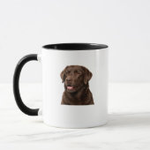 Das Leben ist besser mit einer Lab-Hund Liebhaber Tasse (Links)