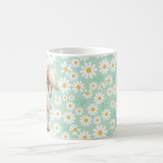 Das Leben ist besser mit einer Miniatur-Pferd-Kaff Kaffeetasse (Mittel)