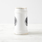 Das Leben ist besser mit einer schwarzen Labrador Bierglas (Mittel)