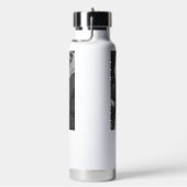 Das Leben ist besser mit Foto von Haustieren Perso Trinkflasche (rechts)