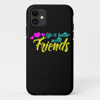 Das Leben ist besser mit Freunden Case-Mate iPhone Hülle