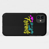 Das Leben ist besser mit Freunden Case-Mate iPhone Hülle (Rückseite (Horizontal))