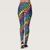 Das Leben ist besser mit Glitzer Personal Sparkass Leggings (Rückseite)