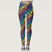 Das Leben ist besser mit Glitzer Personal Sparkass Leggings (Vorderseite)