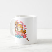 Das Leben ist besser mit Haustieren Tasse (Vorderseite Links)