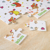 Das Leben ist besser mit Hühnern Puzzle (Seite)