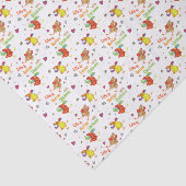 Das Leben ist besser mit Hühnern Seidenpapier (Ausschnitt)