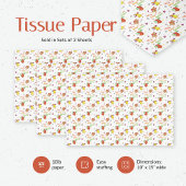 Das Leben ist besser mit Hühnern Seidenpapier