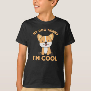Das Leben ist besser mit Hunden süßen Corgi Hund r T-Shirt