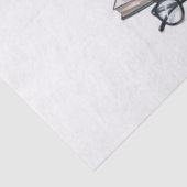 Das Leben ist besser mit Kaffee Katzen Büchern Seidenpapier (Detail)