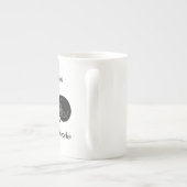 DAS LEBEN IST BESSER MIT KAFFEE UND BÜCHERN PORZELLANTASSE (Rückseite)