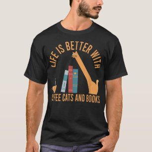 Das Leben ist besser mit Kaffeekästen und -büchern T-Shirt