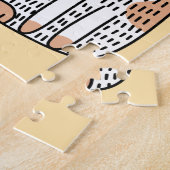 Das Leben ist besser mit Katzen Doodle Puzzle (Seite)