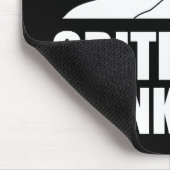 Das Leben ist besser mit kritischem Denken Mousepad (Ecke)