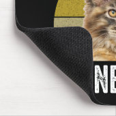 Das Leben ist besser mit Maincoons Mousepad (Ecke)