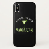 Das Leben ist besser mit Margaritas Case-Mate iPhone Hülle (Rückseite)