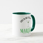 Das Leben ist besser mit Martinis Tasse (VorderseiteRechts)