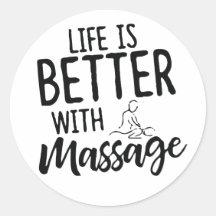 Das Leben ist besser mit Massage