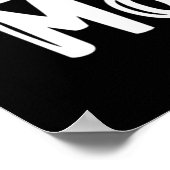 Das Leben ist besser mit Massagetherapeuten Wellne Poster (Ecke)